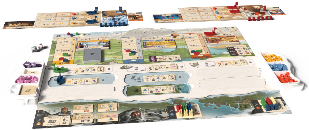Braided Skies game setup